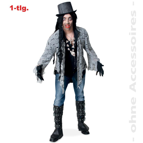 Fasching Zombie Frack Größe M 1-tlg. Kostüm Halloween Karneval
