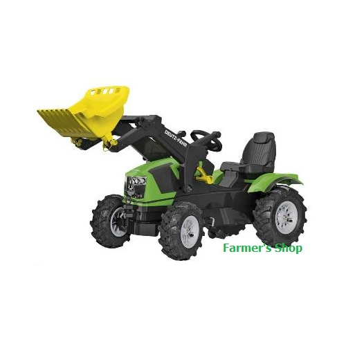 Rolly Toys Farmtrac Traktor Deutz-Fahr Lader + Luftbereifeifung  611218