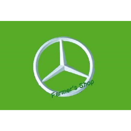 Rolly Toys Ersatzteile: Mercedes Stern für Unimog MB Trac Kühlergrill