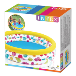 Intex Pool 3-Ring Cool Dots 147x33cm