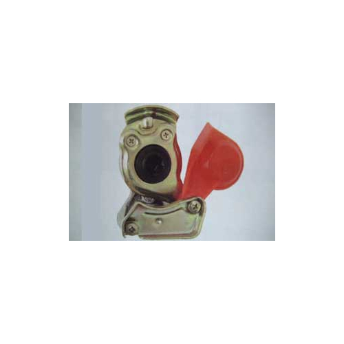 Kupplungskopf Schlepper für Zweikreisanlagen rot M16