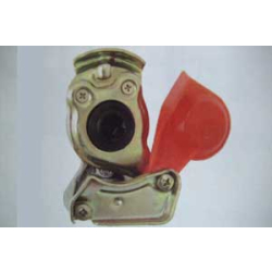 Kupplungskopf Schlepper für Zweikreisanlagen rot M22