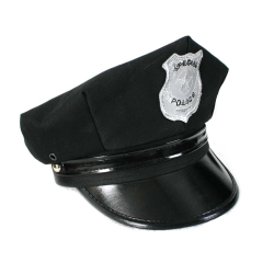 Fasching Polizei Mütze