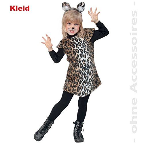 Fasching Kinder Katzen Kostüm Katze Kleid Gr. 116, 19,80 €