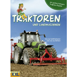 Buch: Traktoren und Landmaschinen mit Poster