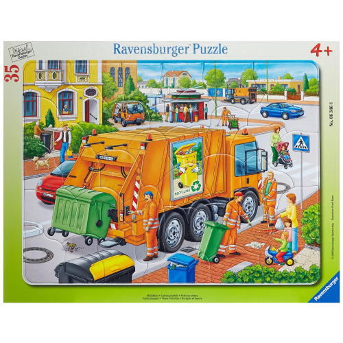 Ravensburger Puzzle Müllabfuhr 35 Teile