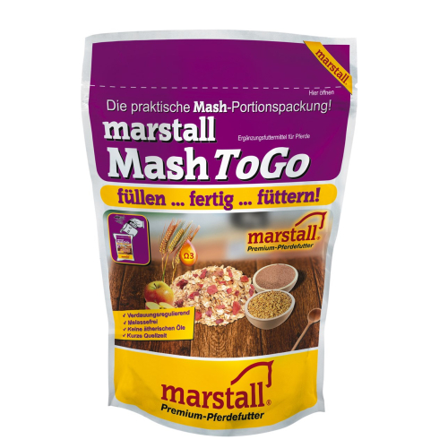 Marstall Mash to Go 500g Portionspack - Pferdefutter
