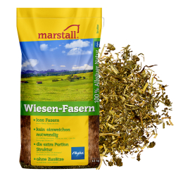 Marstall Wiesen-Fasern 12,5 kg Sack Pferdefutter