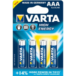 VARTA Batterien AAA Micro 1,5 V 4 Stück High Energy
