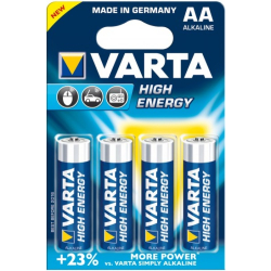 VARTA Batterien AA Mignon 4 Stück High Energy