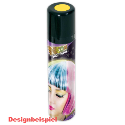 Fasching Hairspray Haarspray neon gelb 100ml Spraydose 