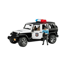 Bruder Jeep Wrangler Polizei mit Polizist und Ausstattung...