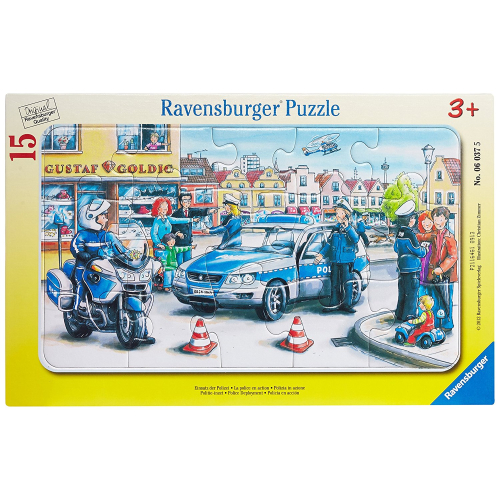 Ravensburger Puzzle: Einsatz der Polizei Puzzle 15 Teile