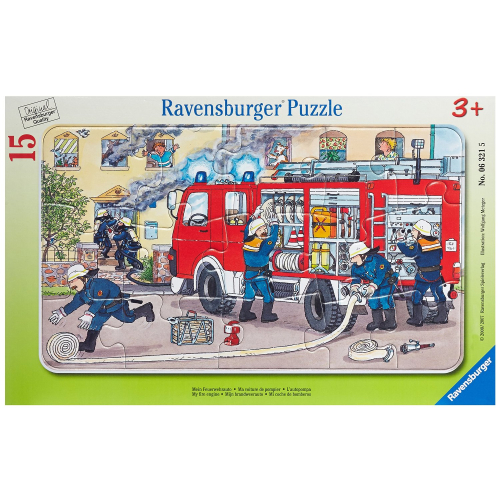Ravensburger Puzzle Mein Feuerwehrauto 15 Teile