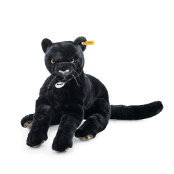 Steiff Nero Schlenker Panther 40 schwarz liegend