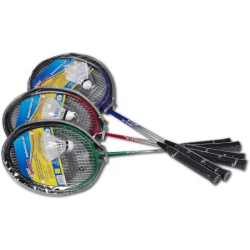 New Sports Badminton Set 2 Schläger, 1 Ball