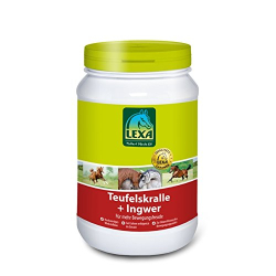 LEXA Teufelskralle+Ingwer 1 kg Dose Ergänzungsfutter
