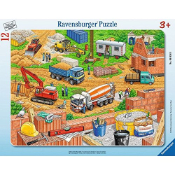 Ravensburger Puzzle: Arbeit auf der Baustelle 12 Teile