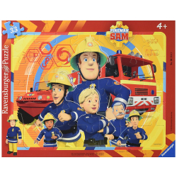 Ravensburger Puzzle:  Sam der Feuerwehrmann  33 Teile