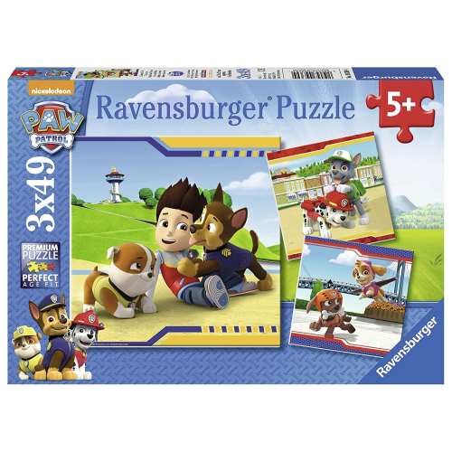 Ravensburger Puzzle PAW Patrol Helden 3x49 Teile