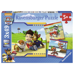 Ravensburger Puzzle PAW Patrol Helden 3x49 Teile