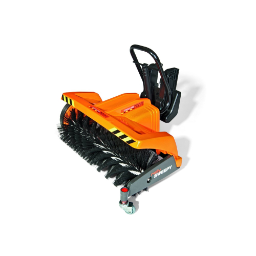 Rolly Toys rollySweepy Kehrmaschine orange 409723 für Traktor Unimog