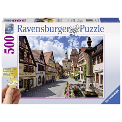 Ravensburger Puzzle Rothenburg ob der Tauber 500 Teile 13607