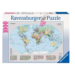 Ravensburger Puzzle Politische Weltkarte 1000 Teile 15652