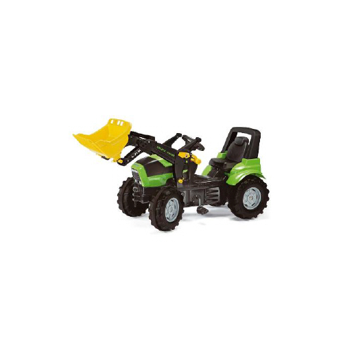 Rolly Toys Farmtrac Traktor Deutz Agrotron mit Luftbereifung + rollyTrac Lader 710133