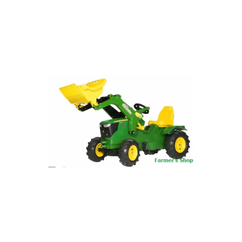 Rolly Toys Farmtrac Traktor John Deere 6210R mit Lader + Luftbereifung 611102
