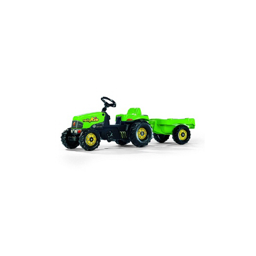 Rolly Toys Traktor rollyKid mit Anhänger grün 012169