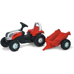Rolly Toys Traktor rollyKid Steyr mit Anhänger rot 012510