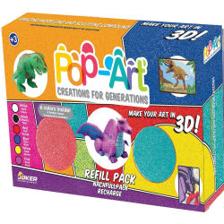 Pop Art 6 Colours Refill Pack Farben Nachfüllpack 38622