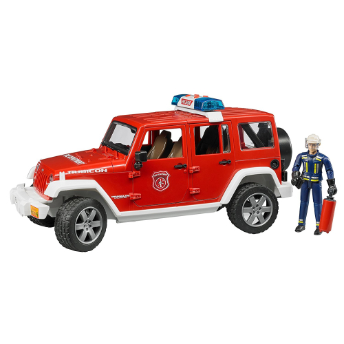 Bruder Jeep Wrangler Unlimited Rubicon Feuerwehr 02528