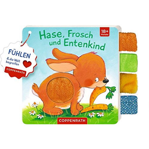 Spiegelburg: Mein erstes Fühl- Laschenbuch: Hase, Frosch und Entenkind