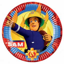 Feuerwehrmann Sam Partyteller Ø 23 cm 8 Stück