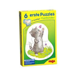 HABA 6 erste Puzzles - Tierkinder 303309