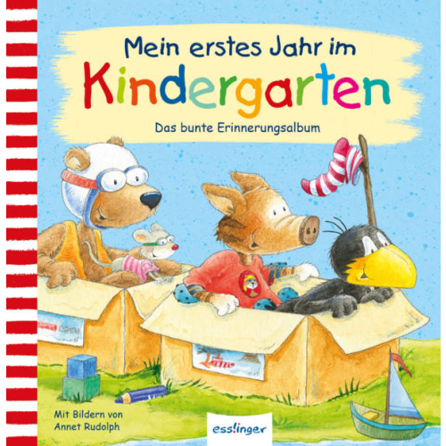 Rabe Socke Buch: Mein erstes Jahr im Kindergarten 