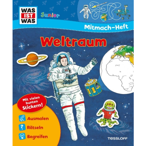 Buch: WAS IST WAS Junior: Mitmach-Heft Weltraum