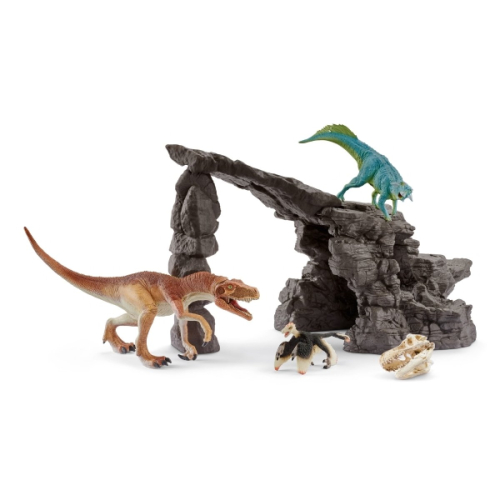 Schleich Dinosaurier Dinoset mit Höhle 41461