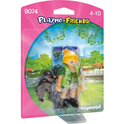 PLAYMOBIL® Zoo Tierpflegerin mit Gorillababy 9074