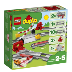 LEGO DUPLO Eisenbahn Schienen Zubehör Set