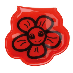 Sunflex LED Magnet Reflketor Blume rot
