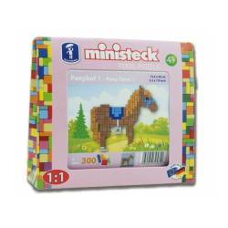 ministeck Travelbox Ponyfarm 300 Teile 32584