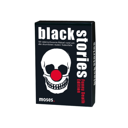 moses black stories Funny Death Edition - Karten ab 12 Jahren