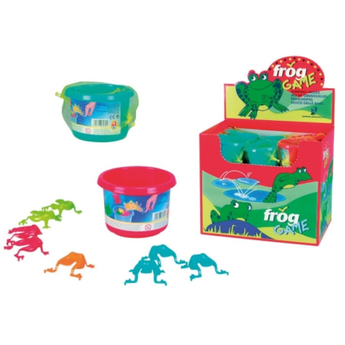 Frosch Hüpfspiel Frog Game sortiert