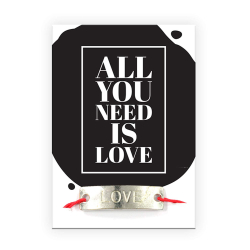 fertiges Armband All you need is Love