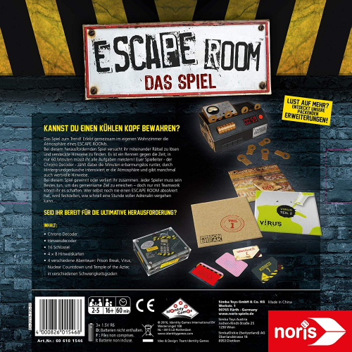 Noris Spiel Escape Room Das Spiel
