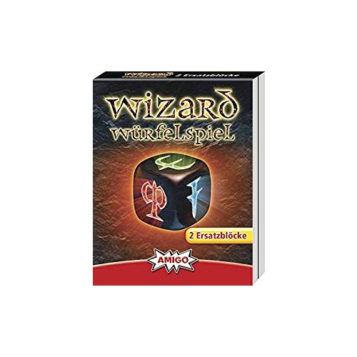 Amigo Wizard Würfelspiel Ersatzblock (2 Stück) 01958