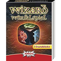 Amigo Wizard Würfelspiel Ersatzblock (2 Stück)...